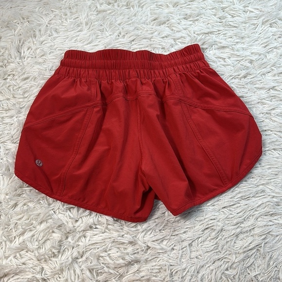 Lululemon Tracker Short V *4" Vivid Flame - Picture 4 of 5